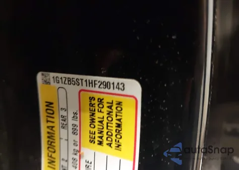 2017 Chevrolet Malibu Ls from USA, damaged, VIN 1G1ZB5ST1HF290143